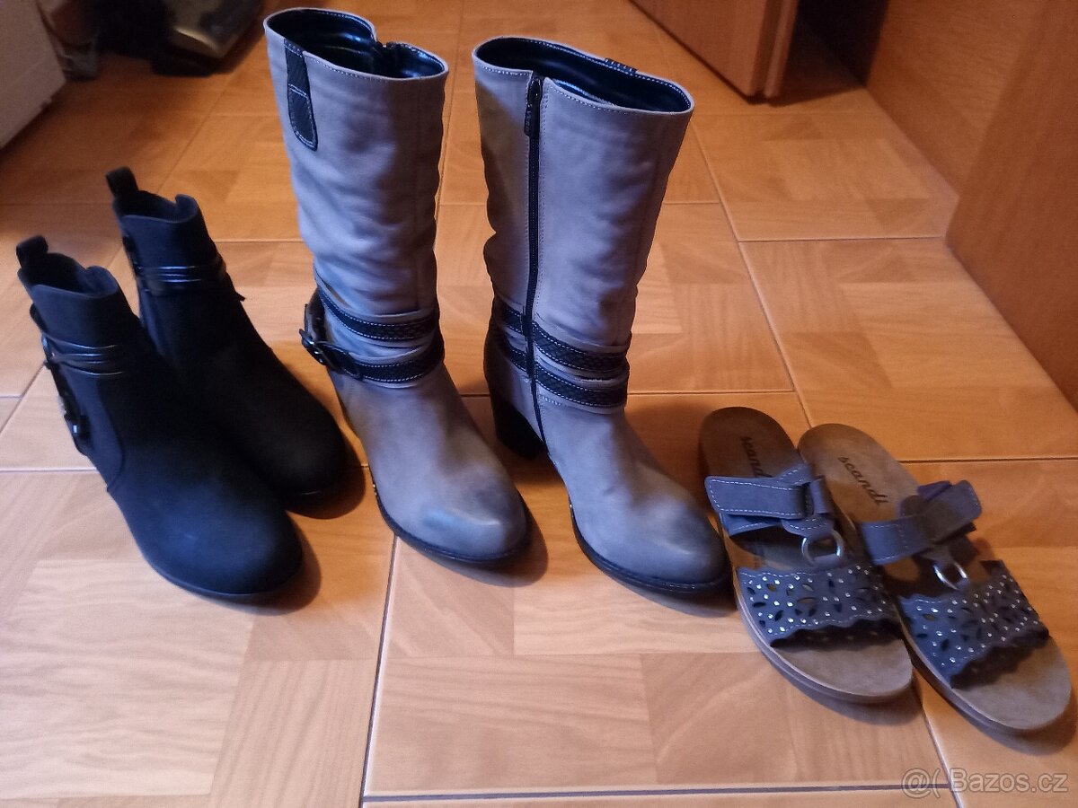 Dámské zimní kozačky vel. 37