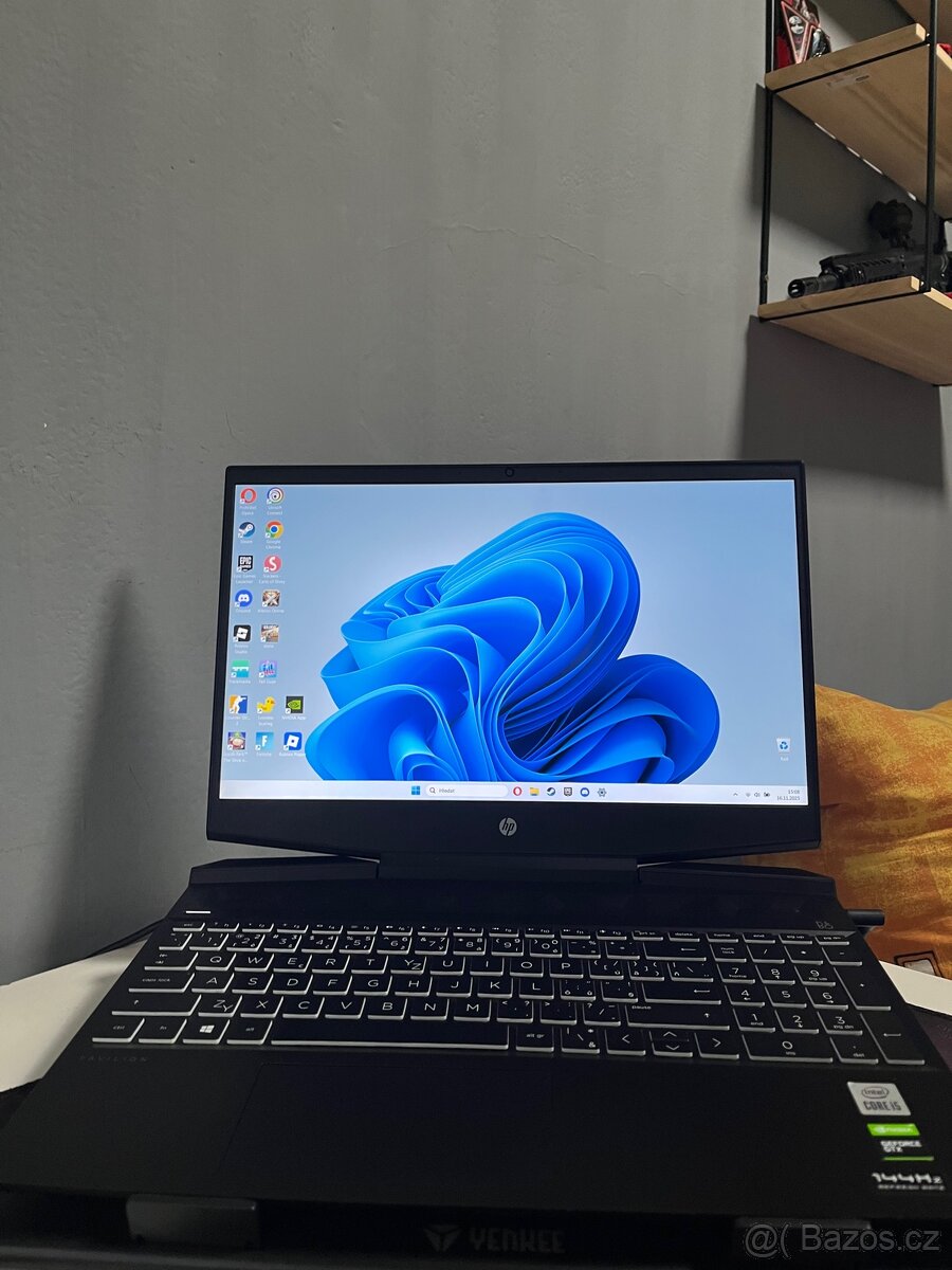 Herní notebook hp pavilion