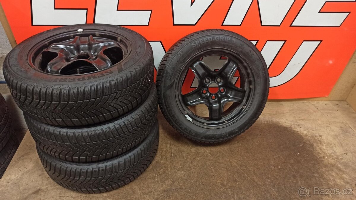 Kola pro Opel Astra K 5x105, zimní pneu 205/55 R16