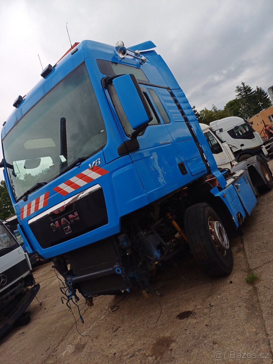 Man TGX 33.680, 6x4, r.v. 2008- na díly