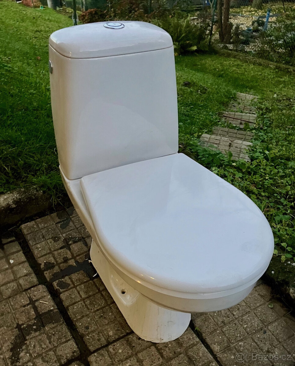 WC kombi Alca, spodní odpad, sedátko soft close