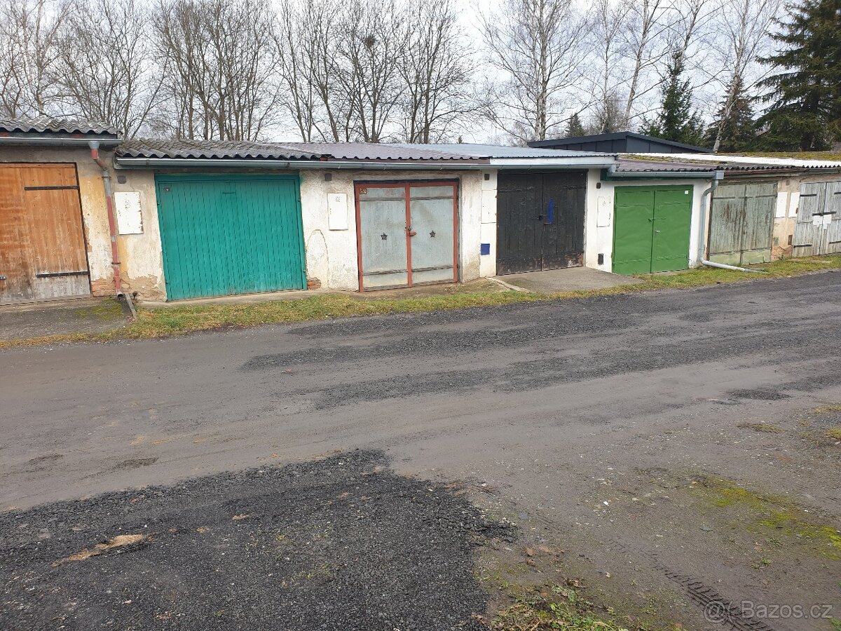 Prodej garáže v Chodově u Karlových Varů