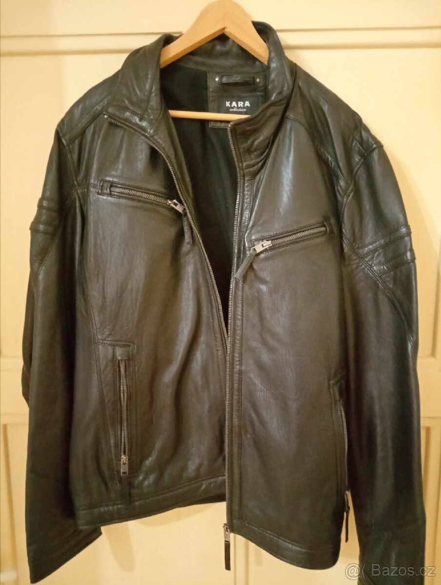 Pánská kožená bunda