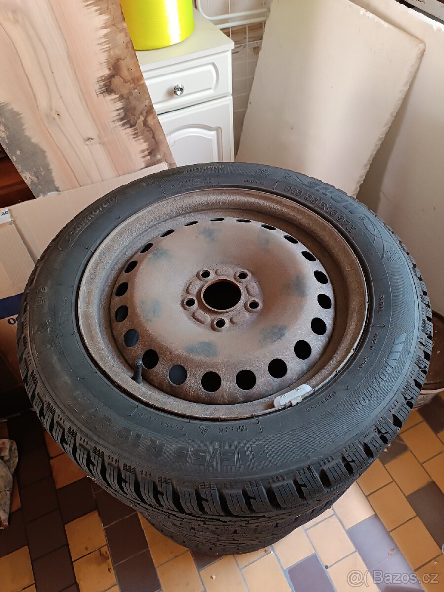 (Rezervováno) Zimní Pneu s disky na Ford Mondeo
