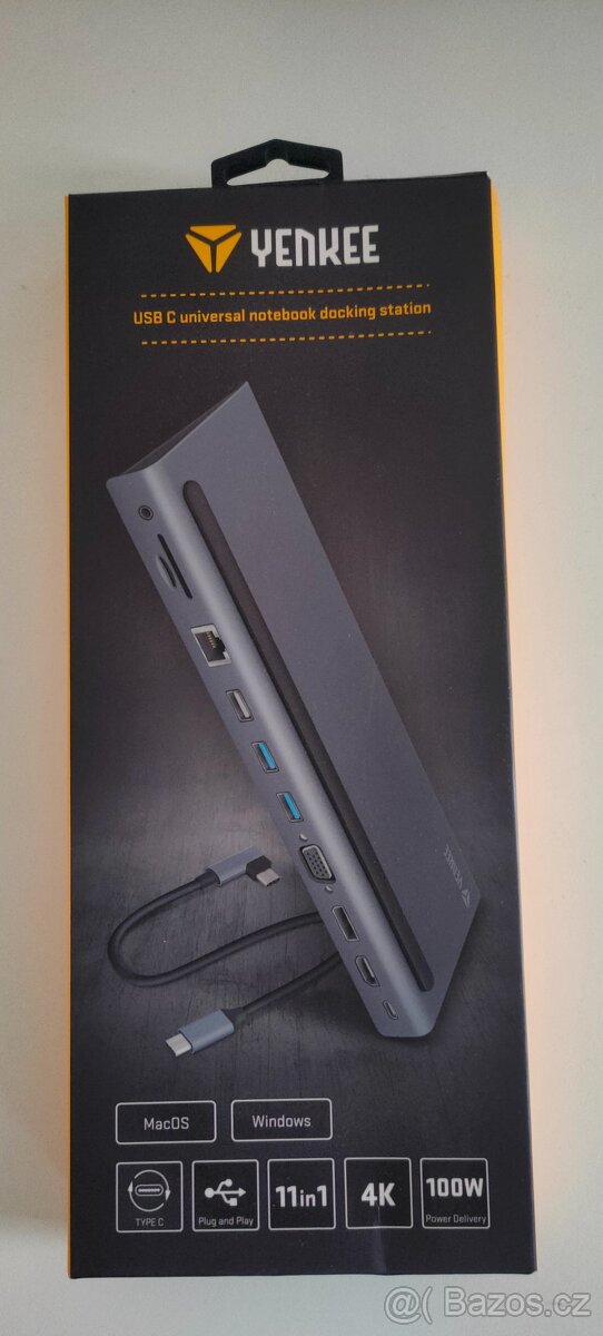 Univerzální dokovací stanice s USB-C - YTC 1101