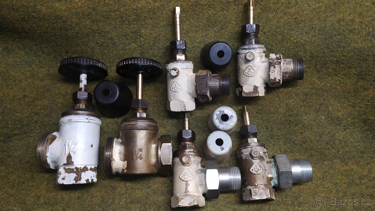 Radiátorový kohout, topenářský kohout, uzávěr topení