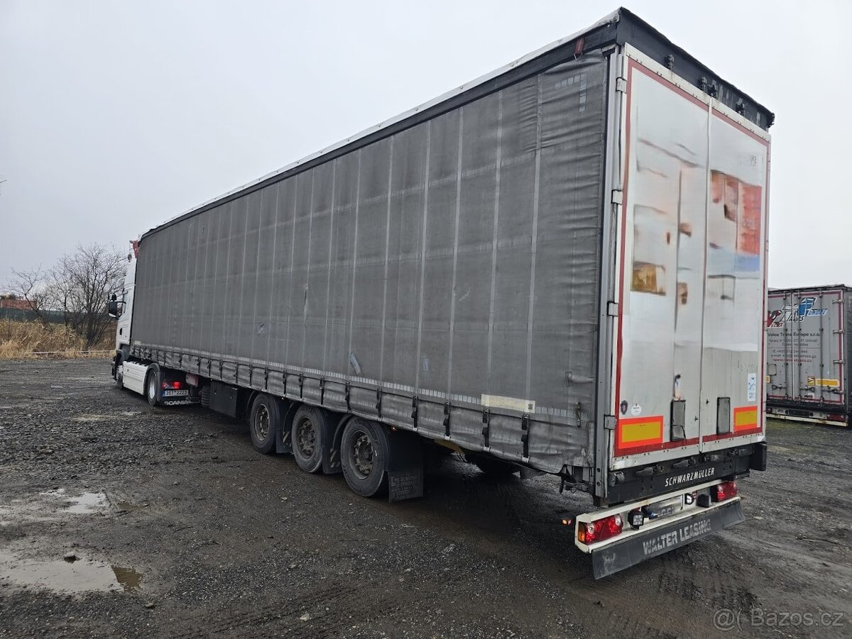 návěs SCHWARZMÜLLER r.2014, LOWDECK