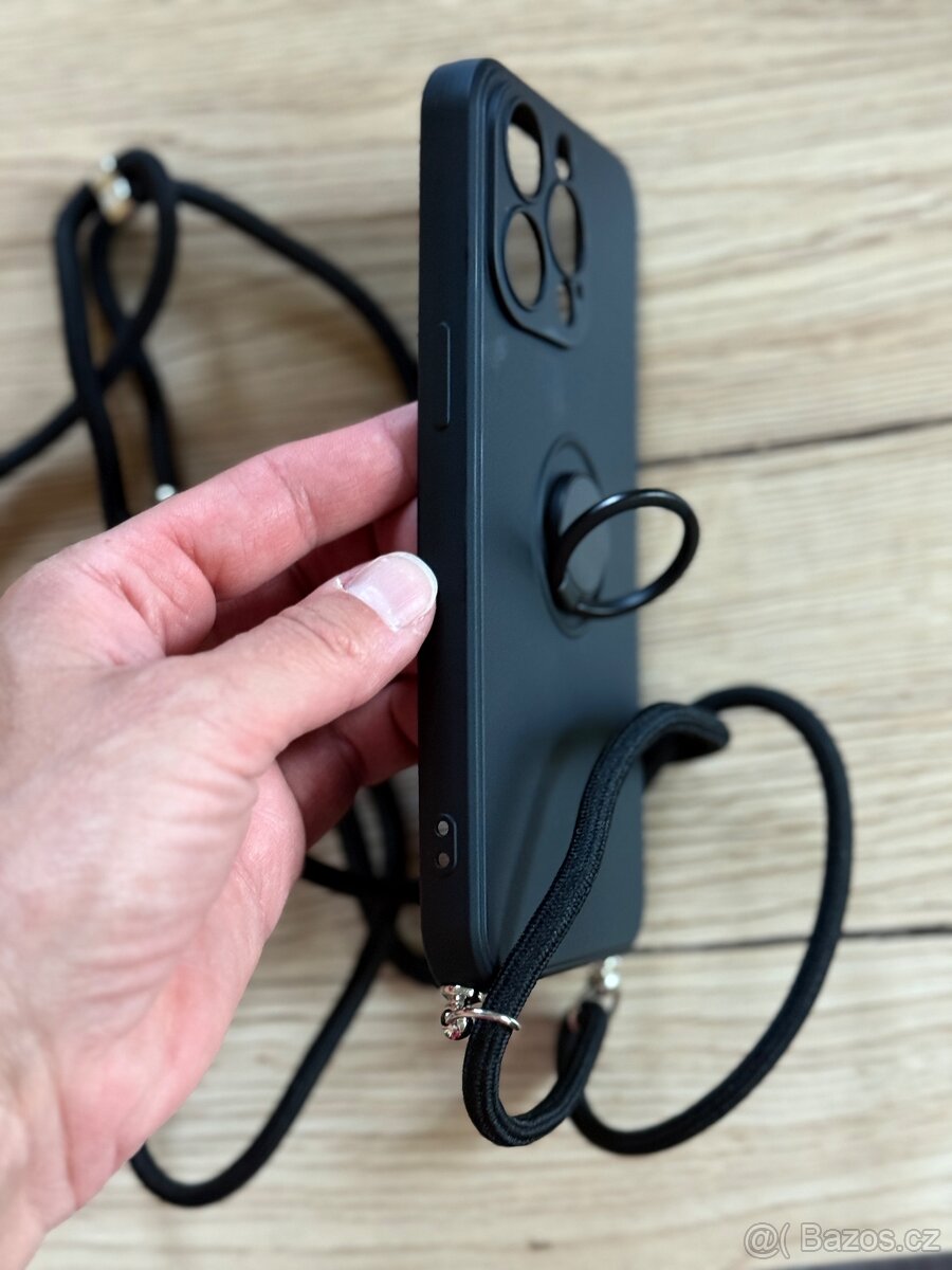 Kryt černý iPhone 15pro Max