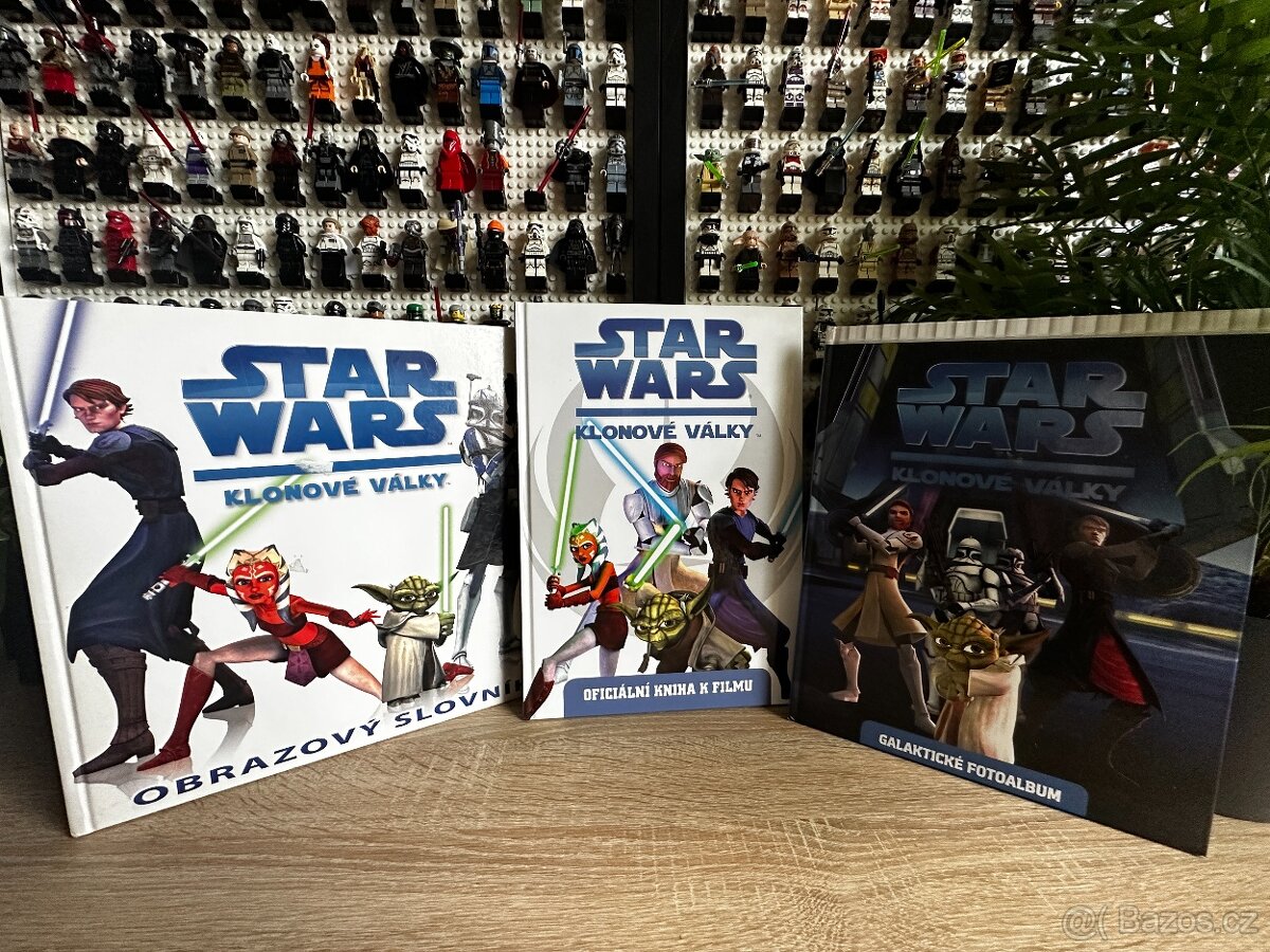 Trio knih Star Wars - Clone Wars