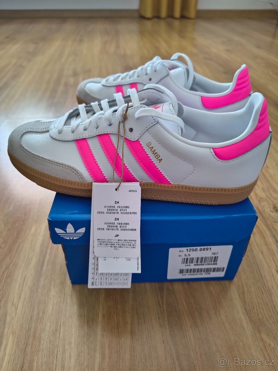 Nové tenisky Adidas Samba