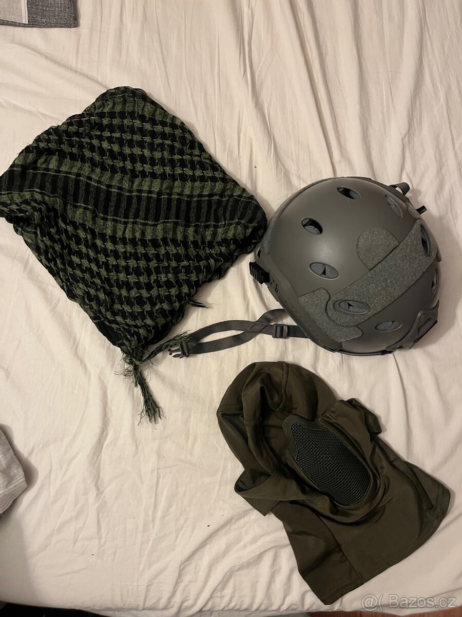 Ochrana hlavy na airsoft