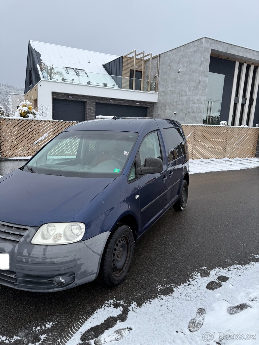 VW Caddy 1.9TDi, r.2005, STK, klima, WEBASTO