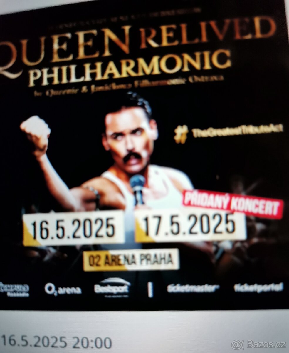 Quenn relived filharmonic