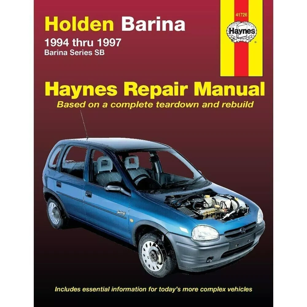 Holden Barina 1994-1997 - servisní manuál
