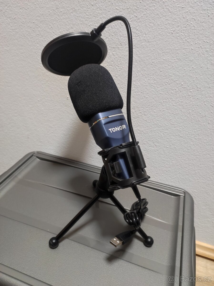 Nový PC mikrofon Tonor TC-777 se stativem