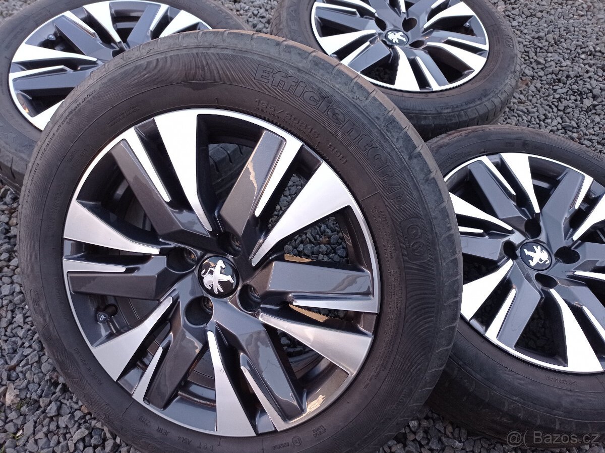 4x108 Peugeot 2008 6,5Jx16 ET20 č. 9813836677 alu disky
