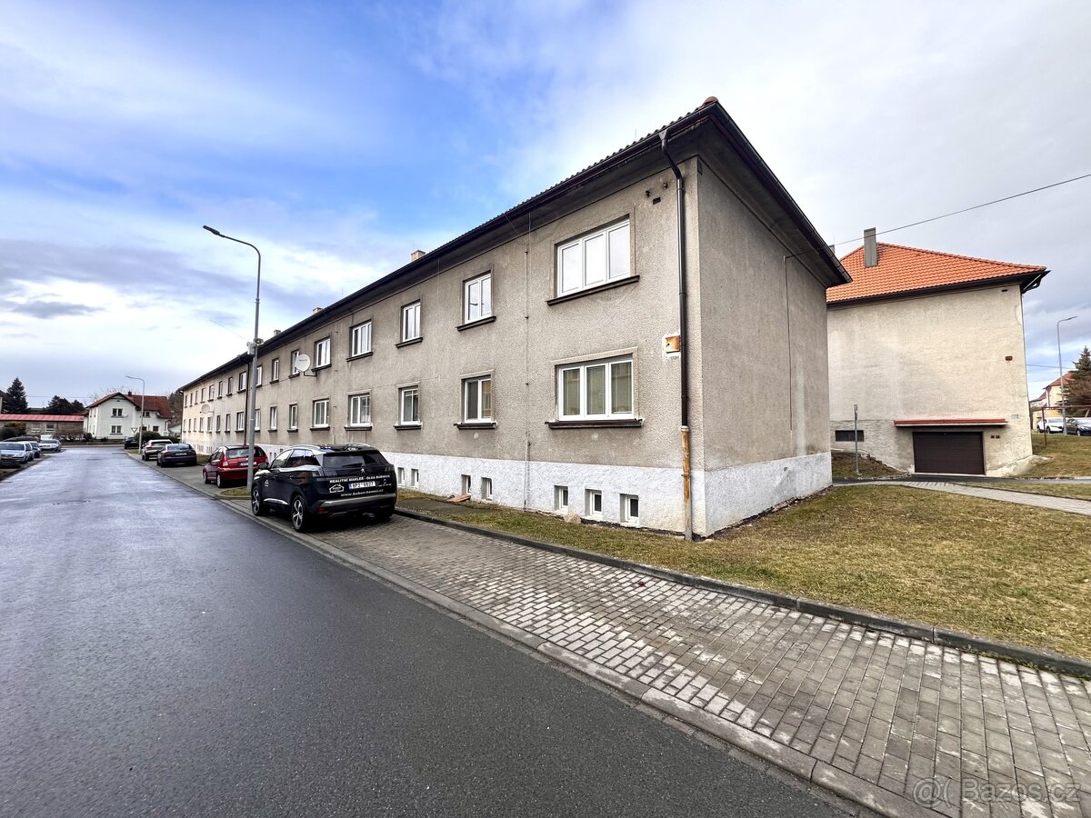 Byt 2+1 užitná plocha 68 m2 - Bor, ul. Vítězná