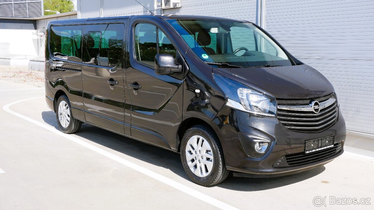 Renault Trafic, 1.6 107KW LONG,2X KOLA,2017,9Míst,140000km