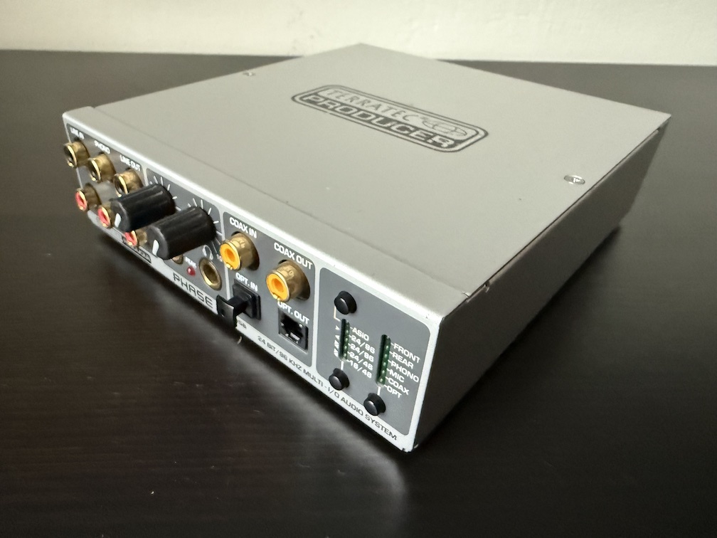 Externí zvuková karta Terratec Phase 26 USB