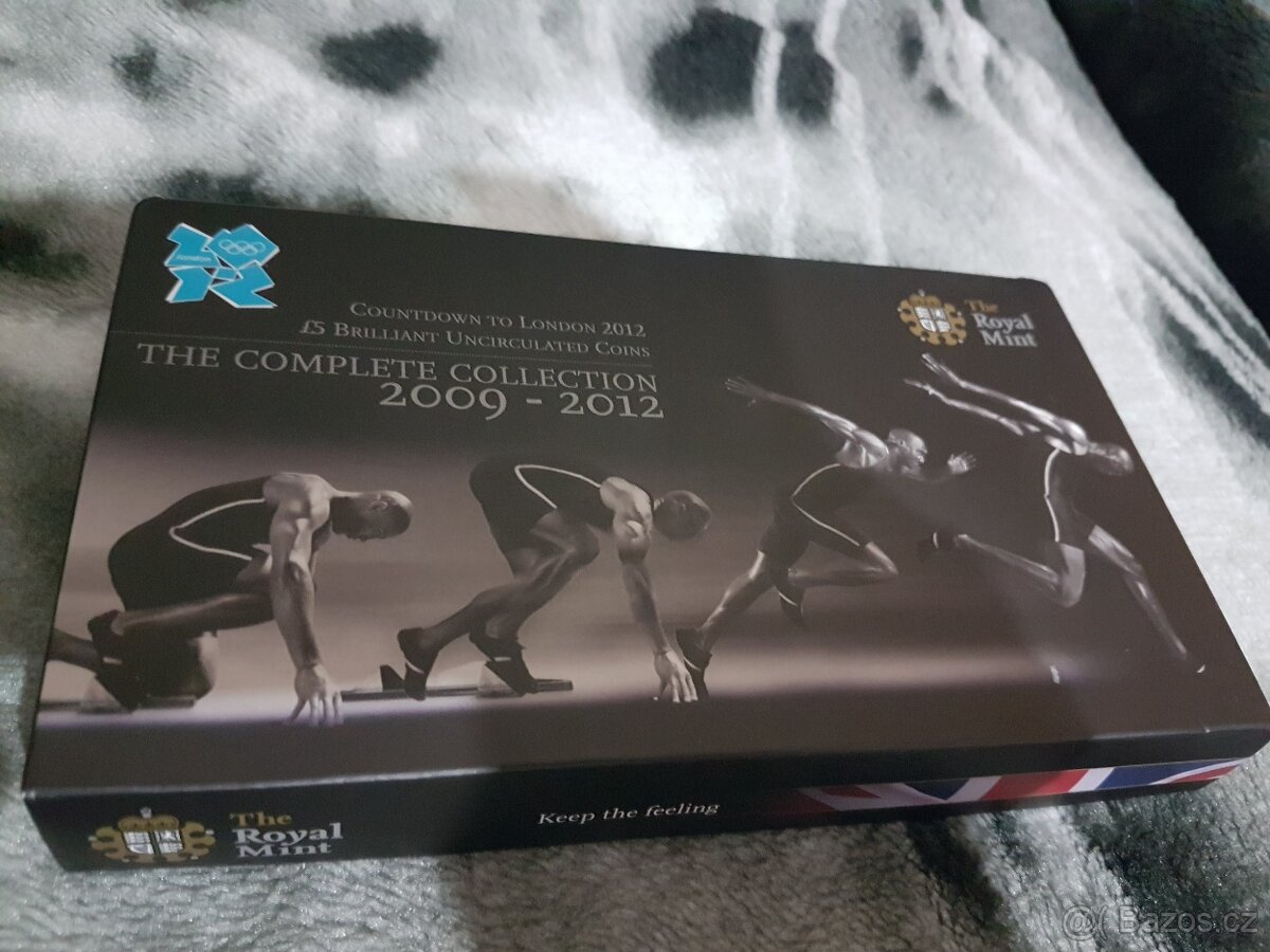 ANGLIE - 2012 London Olympic Games £5 BU set