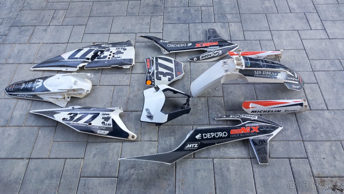 Plasty KTM EXC, SX 2020-2023