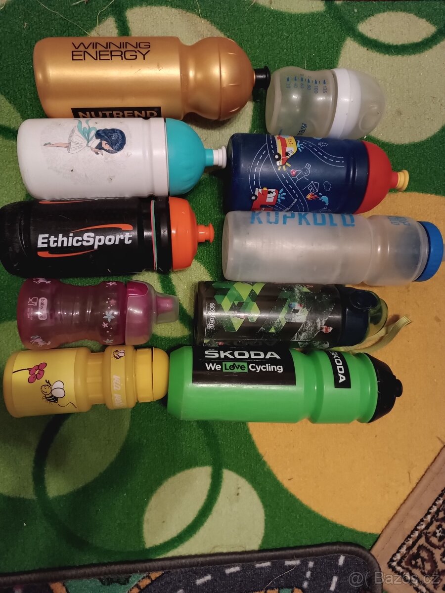 Cyklo láhve, kojenecké láhve