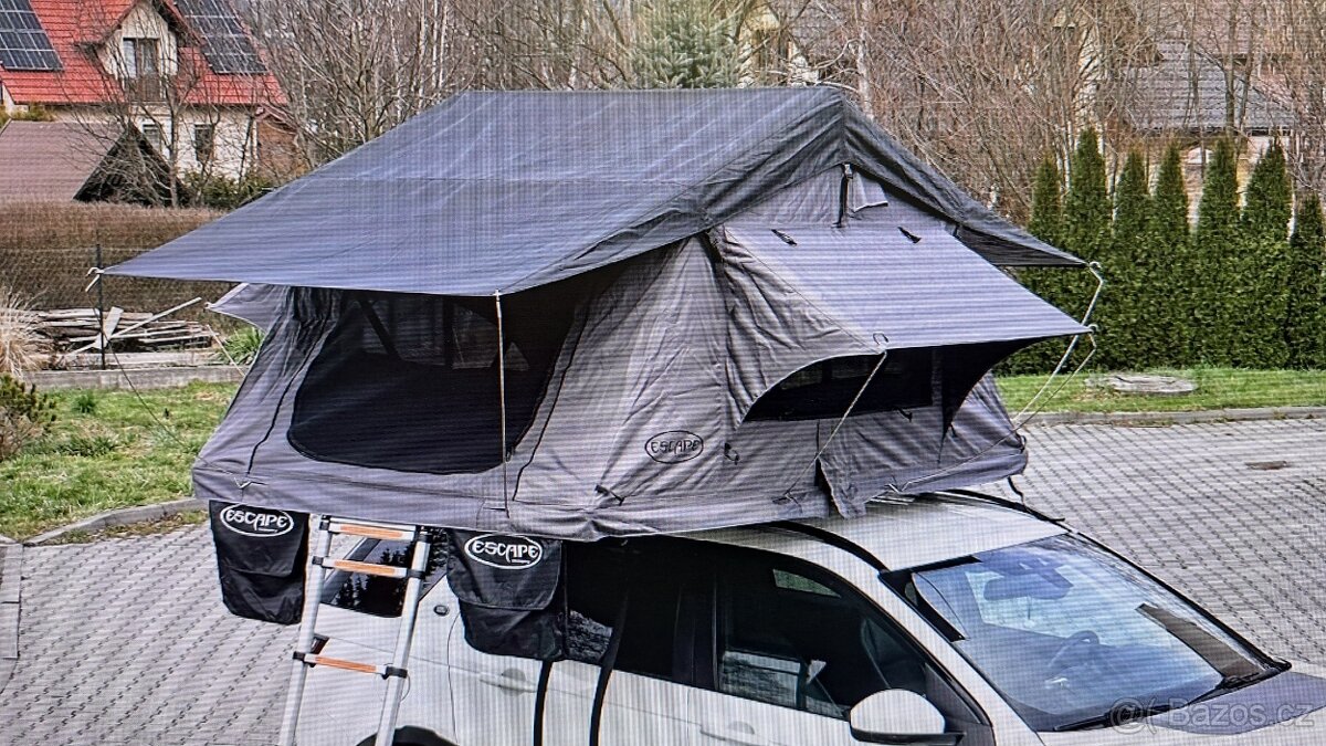 Autostan Escape 140 cm + LED osvětlení USB