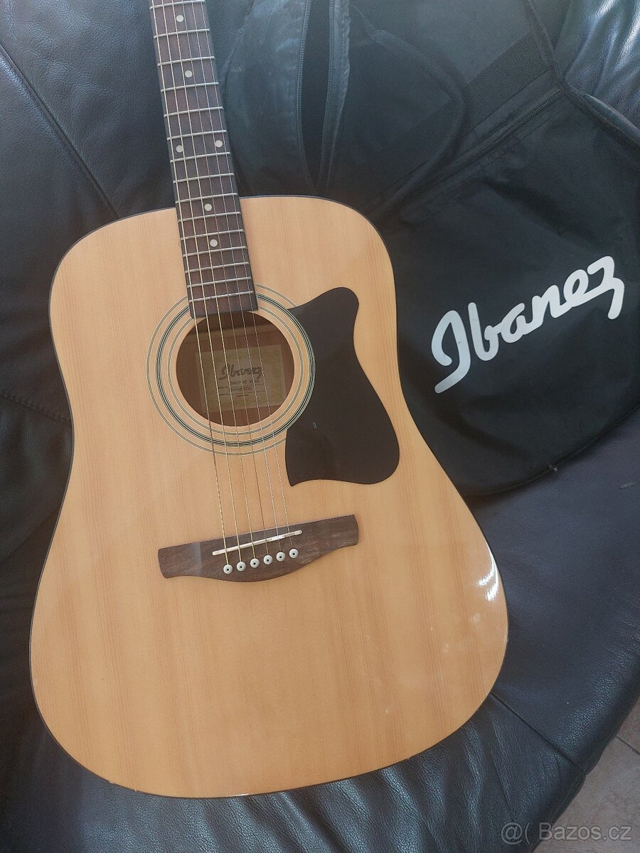 Kytara Ibanez V50NJP, pěkný stav, pouzdro Ibanez