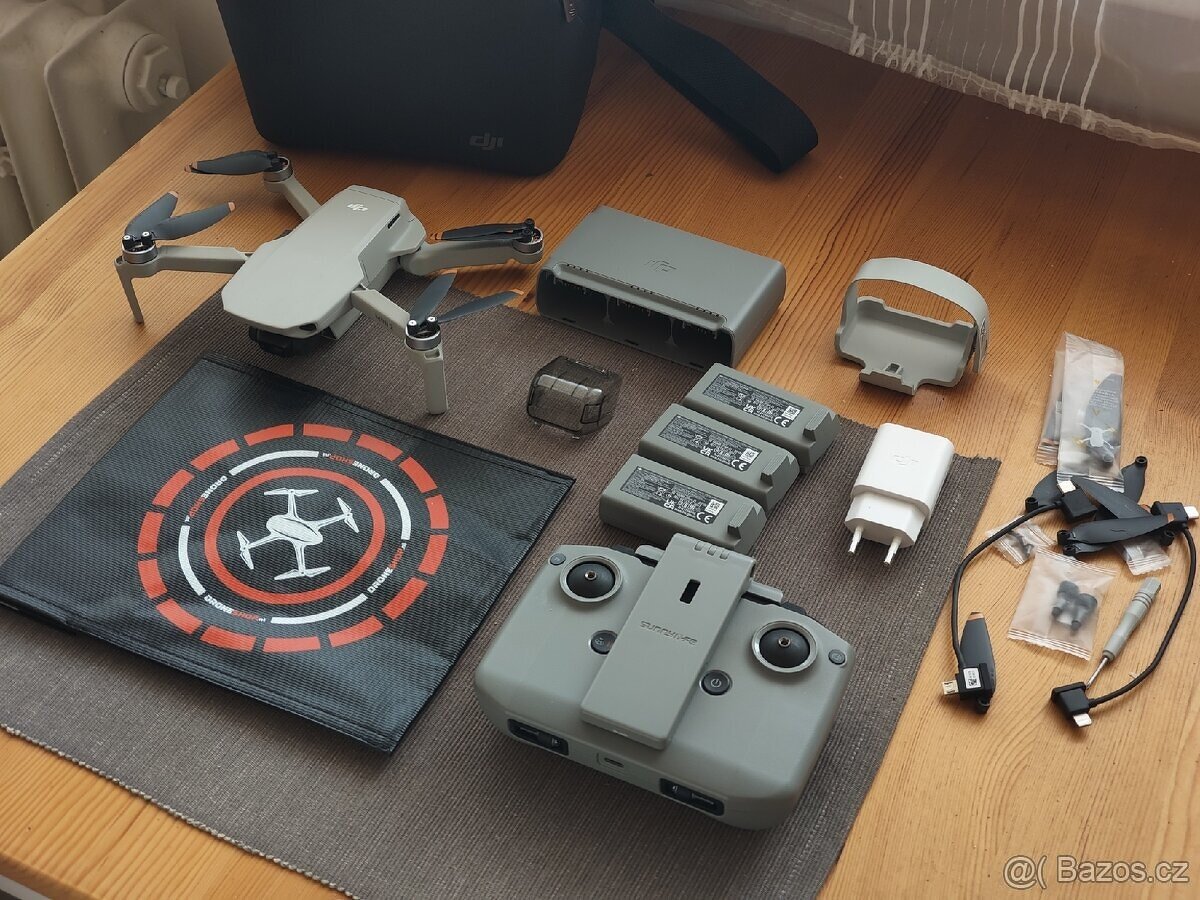 DJI Mini 2 fly more combo ODEMKNUTÝ FCC a neomezená výška
