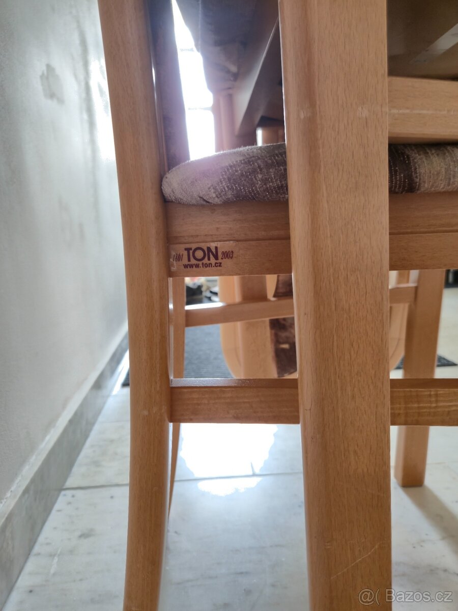 3x Jídelní židle ton B212