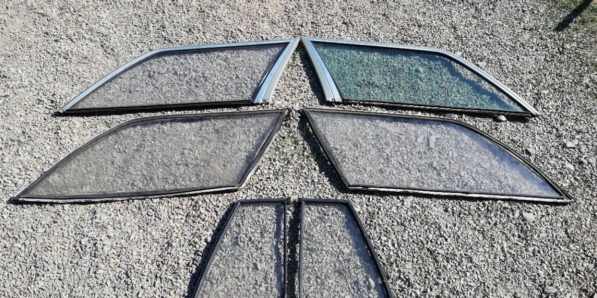 Zadní okna Mercedes Benz W123, S123 Piáno kombi.