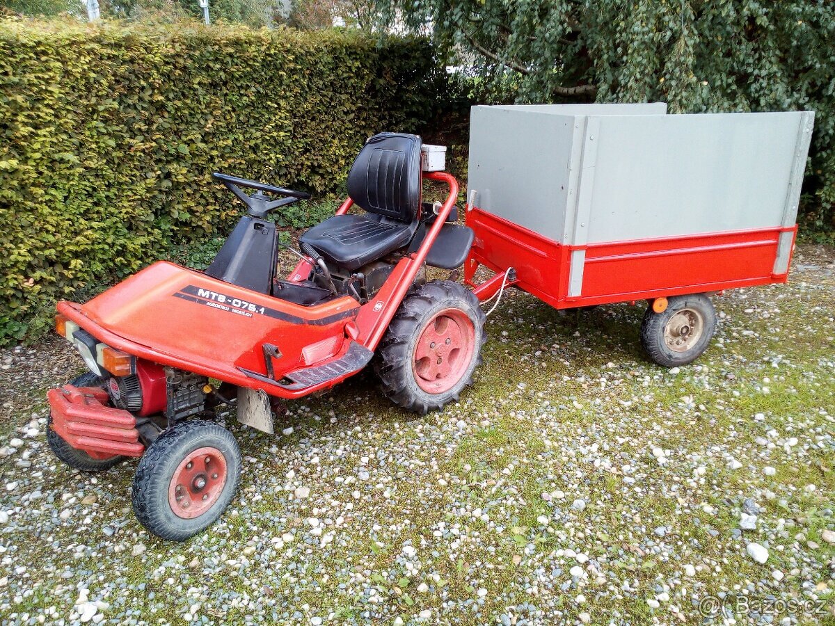 Malotraktor Mt8 mini 075