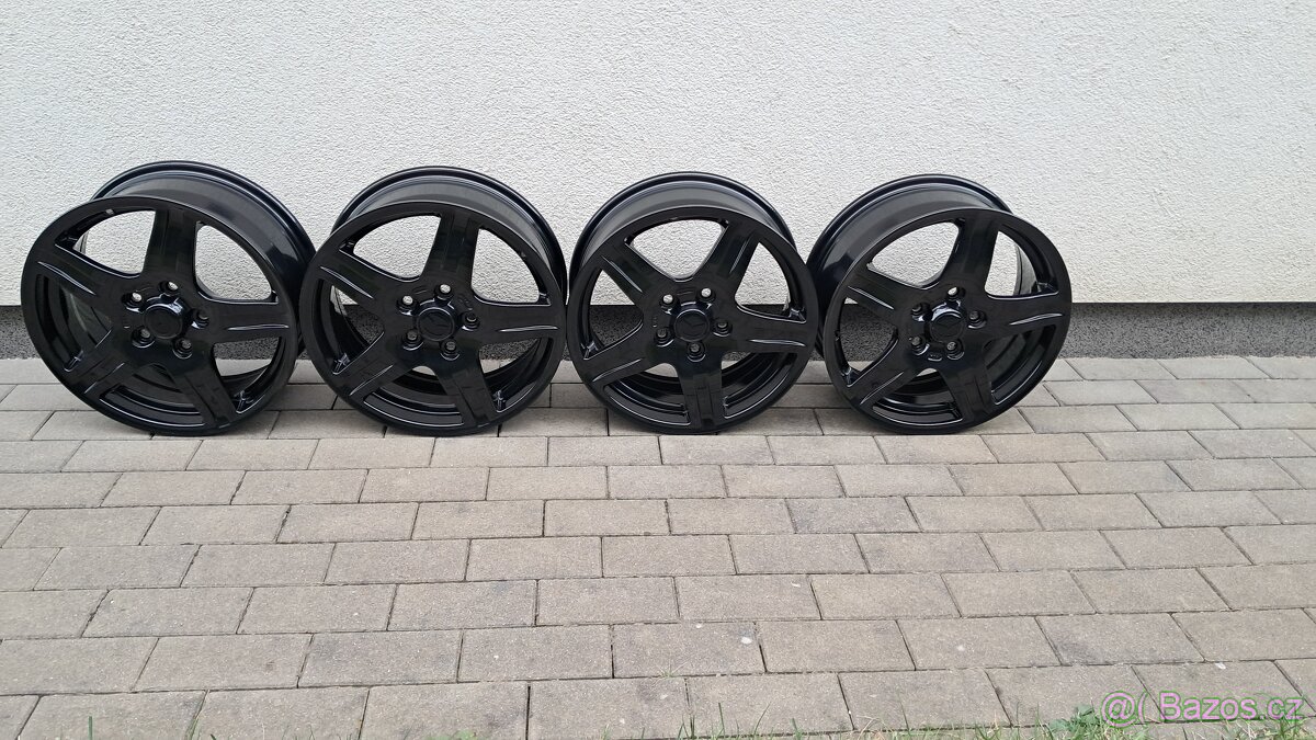 Prodám original aludisky Mazda 5x114.3 R16 6.5jx16H2 ET52.5