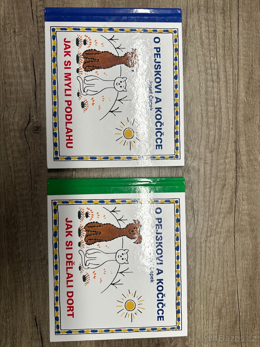 O pejskovi a kočičce - Jak dělali dort, Jak myli podlahu