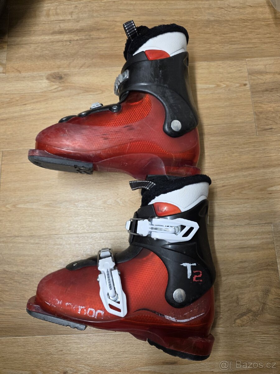 Dětské lyžařské boty Salomon T2 vel. 21