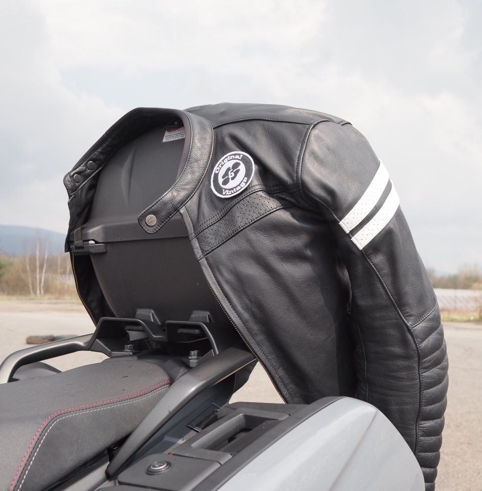 Motocyklová kožená bunda, Mokaracer, pánská