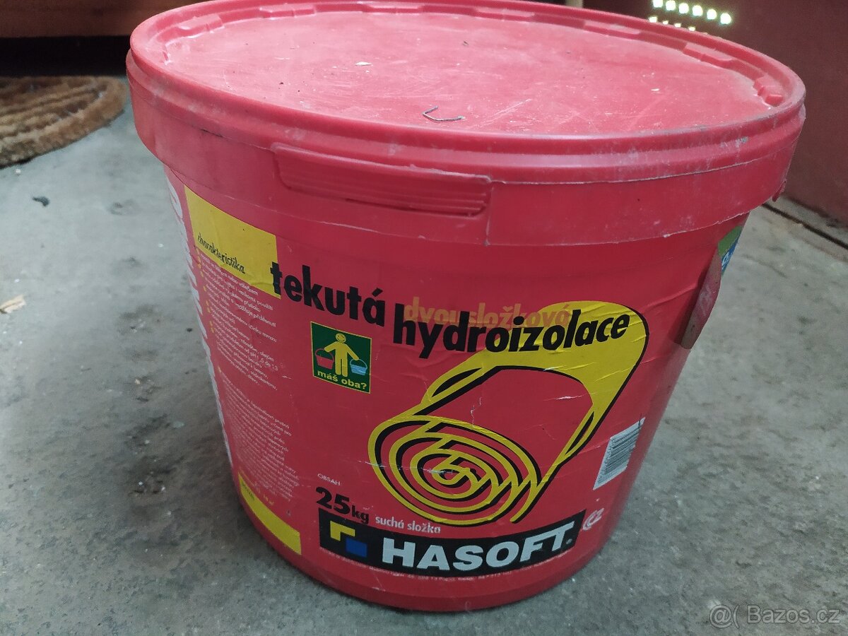 Tekutá lepenka v kýblu HASOFT 34 kg 2v1