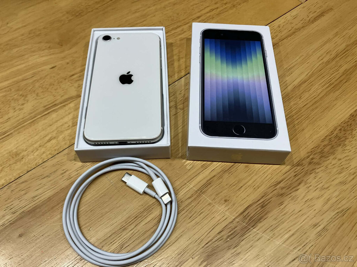 iPhone SE3 model 2022 TOP STAV v záruce