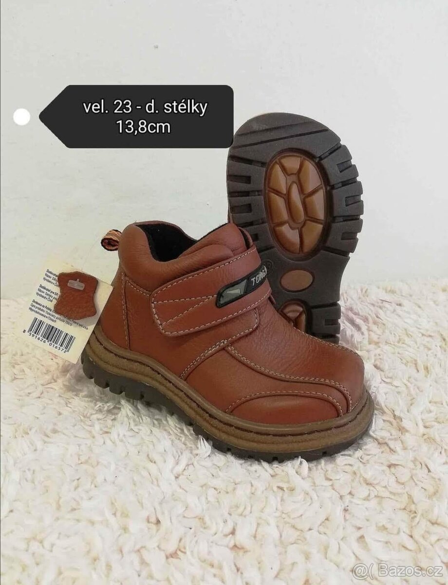 Dětské boty vel.23 nové