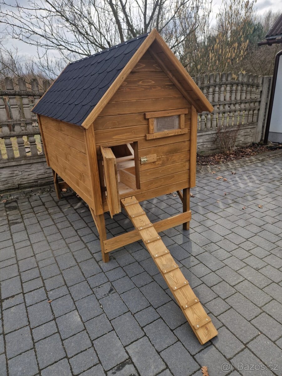 Zateplený kurník Kurnikarna XL (až pro 11 slepic)