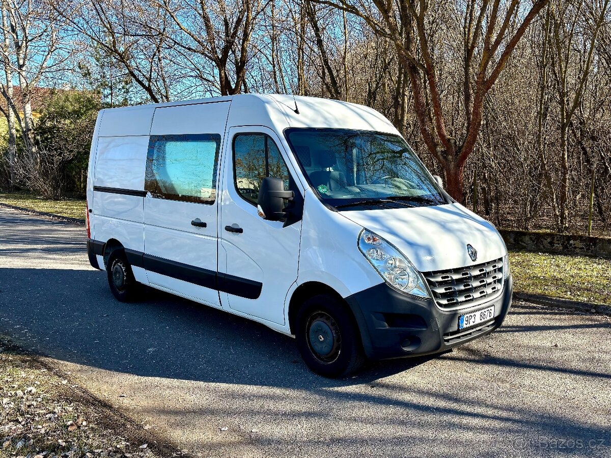 Pronájem - Renault Master 2,3dci 92kW, 6 kvalt, L2H2