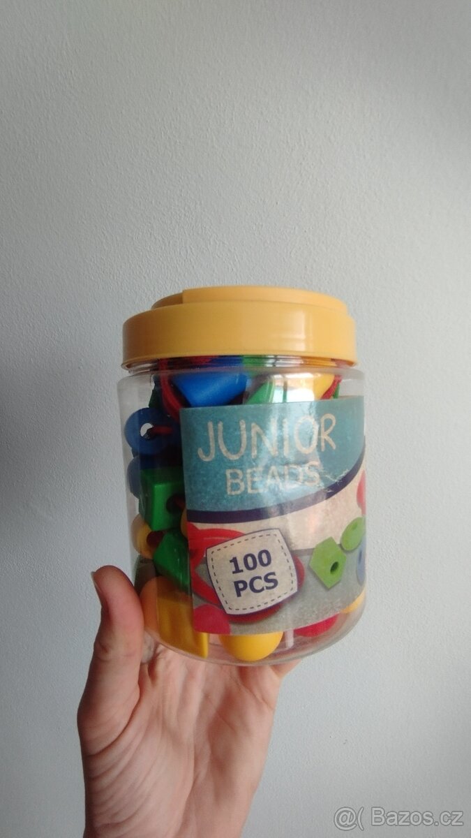 Sada na navlékání korálků 3+