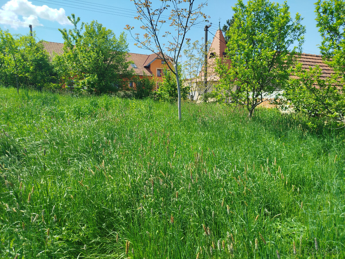 Prodej stavebního pozemku 842 m² Lubná u Kroměříže