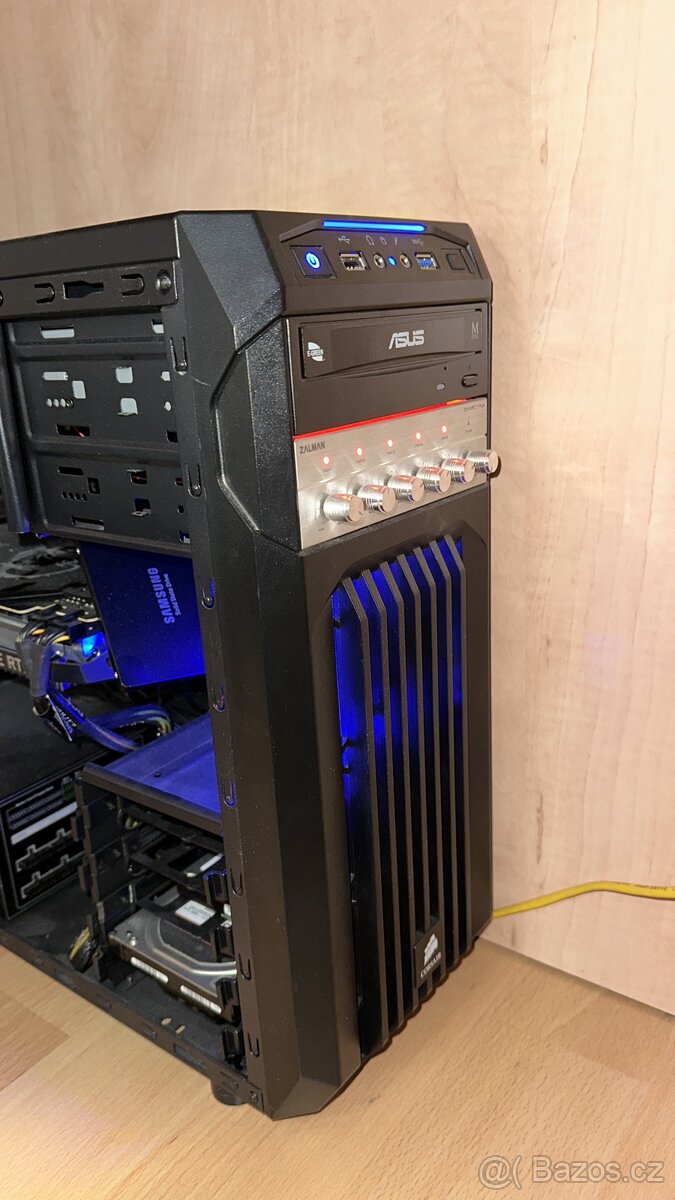 Herni PC i7-10700F 32GB 500ssd 6TB disk