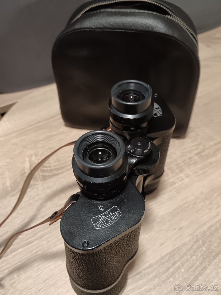 Německý dalekohled Carl Zeiss 7x50 top stav