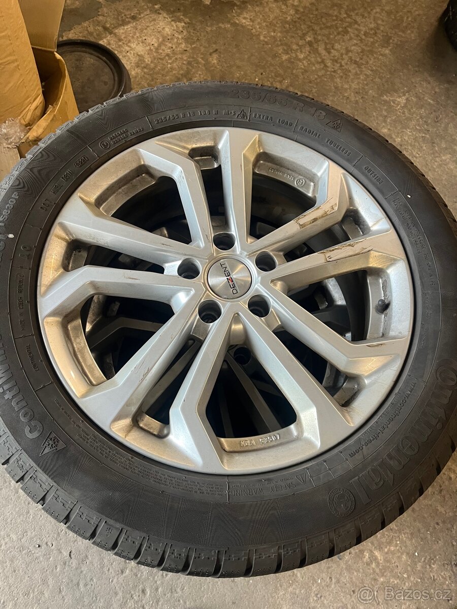 Prodám alu kola na VW Tiguan