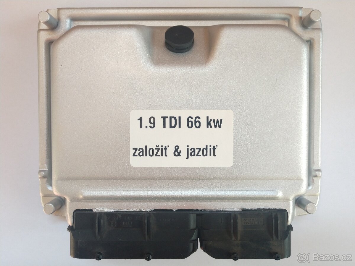 Řídicí jednotky motoru 1.9 TDI 66 kw