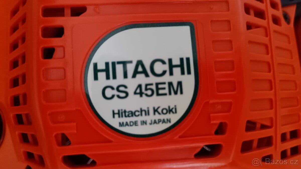Nepoužitá,motorová pila Hitachi CS 45 EM uloženka pro znalce
