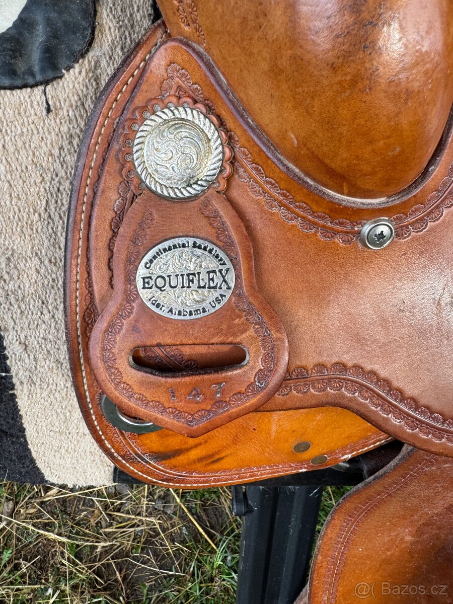 Equiflex continental westernové sedlo