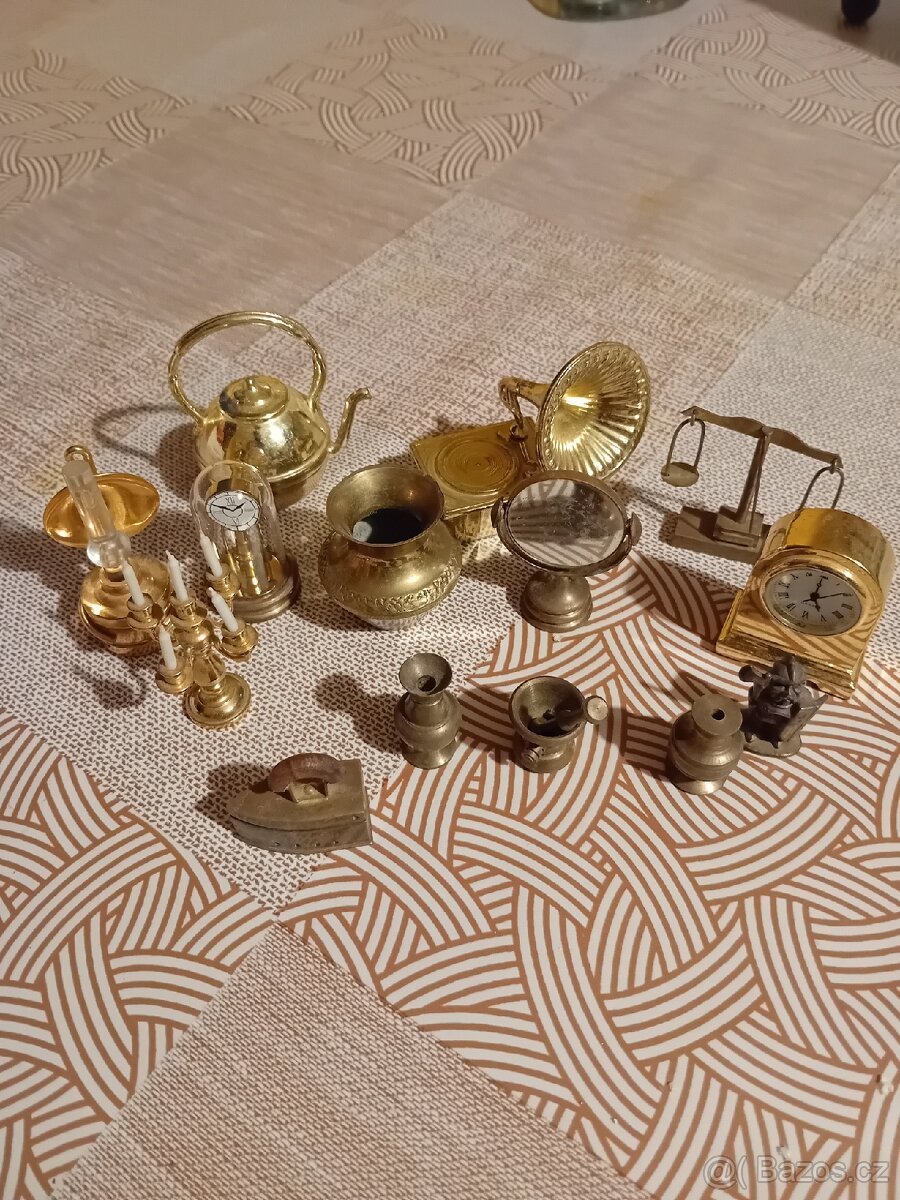 Retro kovove miniatury